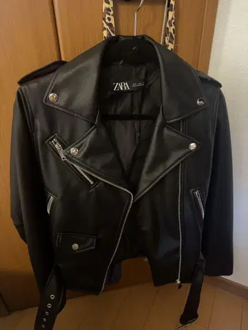 ZARA 블랙 라이더 자켓 S
