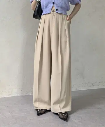 evon.(제본) 2턱 슬랙스