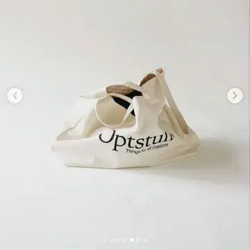 Optstuff 로고 토트백