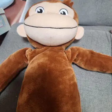호기심 많은 조지 봉제 인형 약 60cm