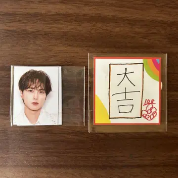 INI 오자키 타쿠미 XQUARE ID 스티커 캡슐 토이
