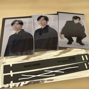 쿠도 타이키 10thAnniversaryLIVE 포토 카드 세트