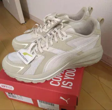 PUMA SOFTRIDE 스니커즈 베이지 27cm