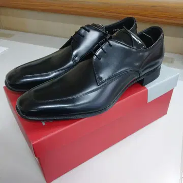 REGAL 블랙 레이스업 슈즈 737R
