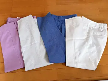 PLST 린넨 블렌드 스틱 팬츠 레어 사이즈