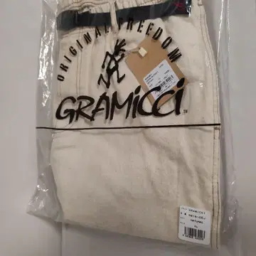 그라미치 스트레치 팬츠 0816-DEJ 내추럴 컬러 XL