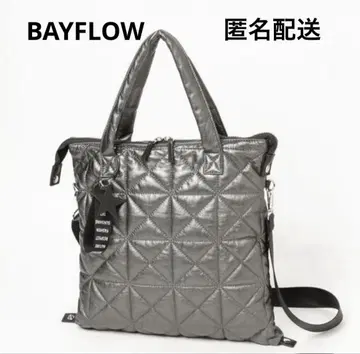 BAYFLOW A4 사이즈 수납 가능 참 포함 3WAY 퀼트 토트