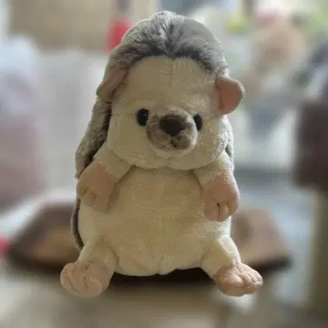 Fluffies 탄력 고슴도치 봉제 인형 약 20cm