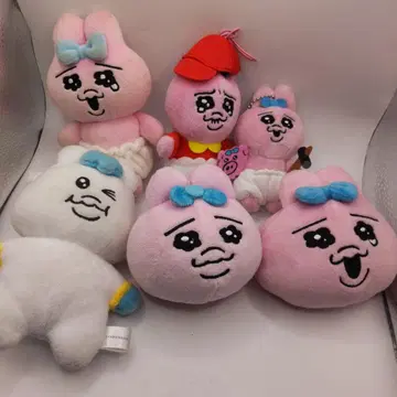 02 빤쮸토끼 봉제 인형 6세트