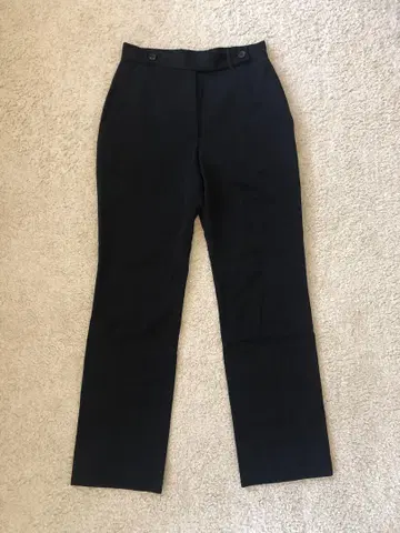 JIL SANDER 블랙 슬랙스