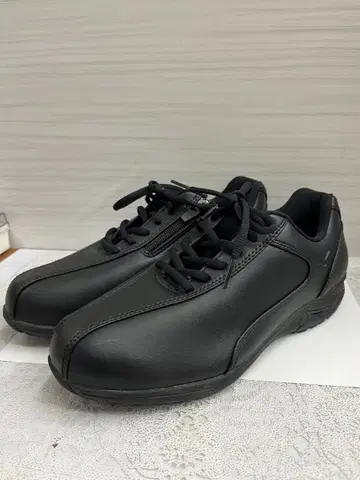 MIZUNO 미즈노 스니커즈 25.5cm PYV1115 블랙 가죽