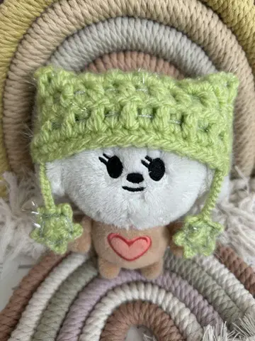 TXT 뿔바투 별 니트 모자