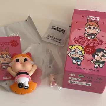 POP MART CRYBABY 파워퍼프 BLOSSOM 피규어