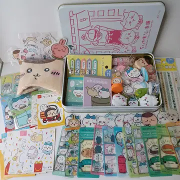 치이카와 굿즈 묶음 판매 토끼 하치와레 세트