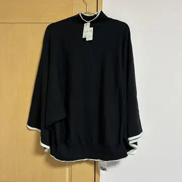 미사용 택 포함 로라 애슐리 판초 같은 니트 케이프 방한