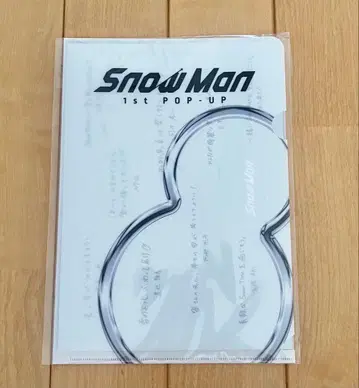 Snow Man 1st POP-UP 미니 포스터 홀더 세트