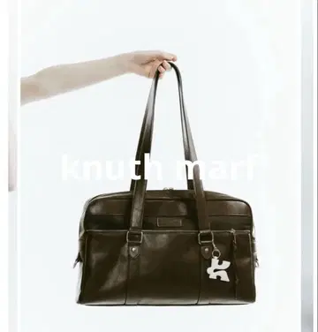 knuth marf 스쿨 스타일 레더 백
