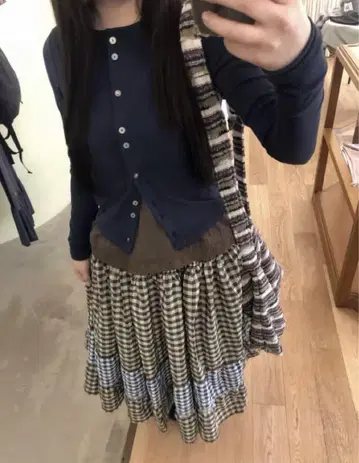 coyseio 네이비 긴팔 가디건