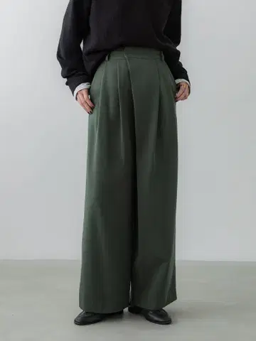 crewre 비대칭 투 턱 팬츠 size 2