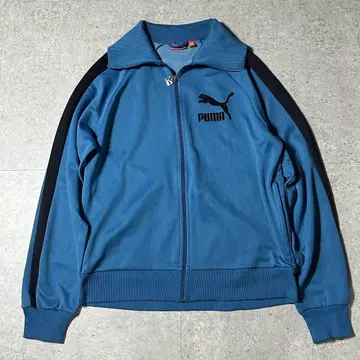 PUMA 트랙 자켓 저리 L 블루