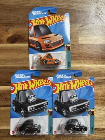 Hot Wheels 튠드 미니카 SUPRA CHARGER 2대