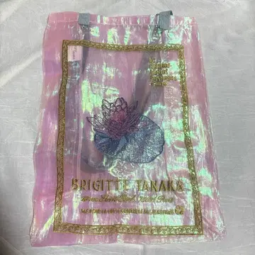 모네전 브리지트 타나카 콜라보 굿즈 자수 오간자 백 오로라