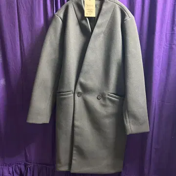 Birthdayroom 그레이 체스터 코트 프리 사이즈