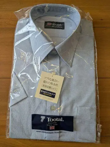 동양방직 미라클 케어 Tootal 라이트 블루 반팔 와이셔츠