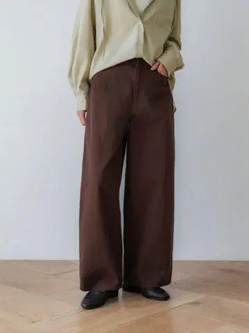 crewre 빈티지 와이드 팬츠 size 1