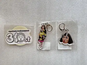 요시모토 신키게키 카라스가와 코이치 아크릴 키링+스티커 세트