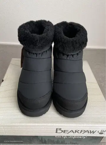 [ 23cm ] BEARPAW 베어파우 여성용 스노우 부츠 블랙