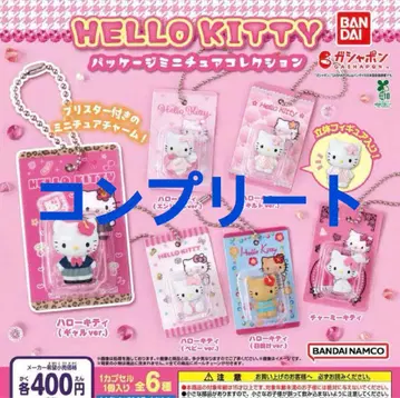 HELLO KITTY 미니어처 컬렉션 총 6종