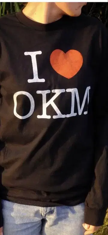 i love okm 롱티 S 미사용 새상품