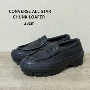 새상품급 CONVERSE ALL STAR CHUNK LOAFER 23cm