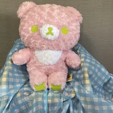 리락쿠마 사쿠라 말차 로즈 보아 봉제 인형 XL 프리미엄 차이로이코구마