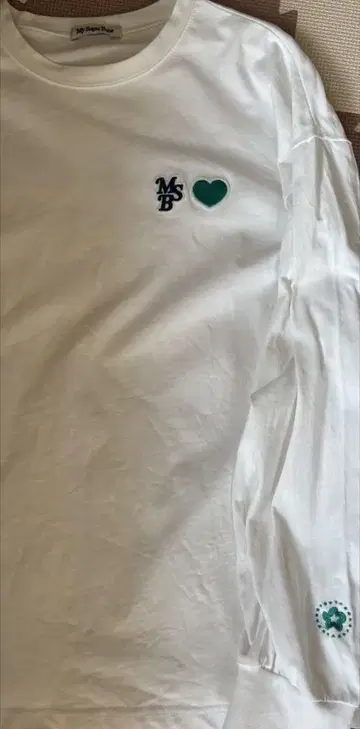 My Sugar Babe 긴팔 티셔츠 L 화이트