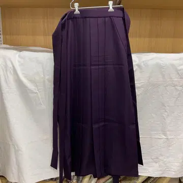 무지 하카마 보라색 M 사이즈 중고 새상품급
