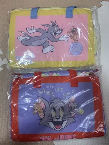 톰과 제리 보냉보온 백