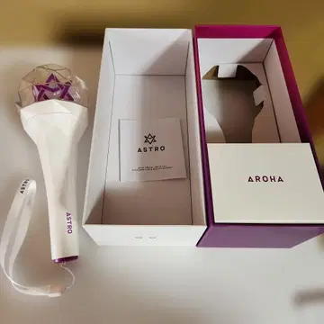 ASTRO 응원봉 화이트 퍼플