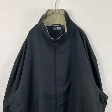 USA 구제 의류 casual gear 오버 사이즈 블루종 블랙 그랑파카