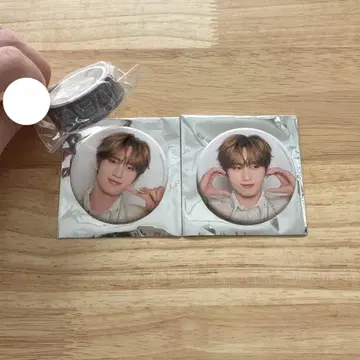INI 팬페 XQUARE MASTERPIECE 캔뱃지 마스킹 테이프