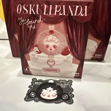 스컬 팬더 스마트폰 스트랩
