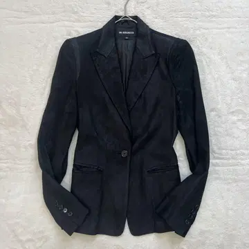 레어 ANN DEMEULEMEESTER 테일러드 자켓 블랙 36