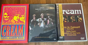 CREAM DVD 3장