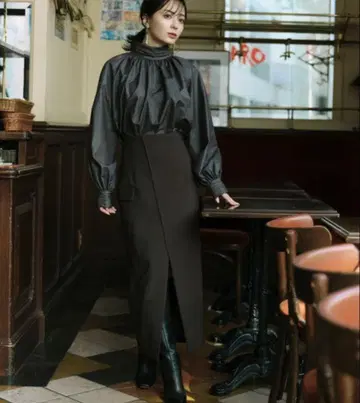 anuans 스커트 그레이 M 새상품