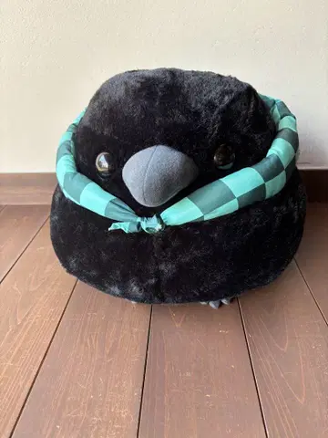 복슬복슬 배달 까마귀 배달편 BIG 봉제 인형 카지로우