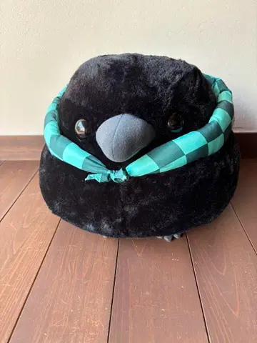 복슬복슬 배달 까마귀 배달편 BIG 봉제 인형 카지로우