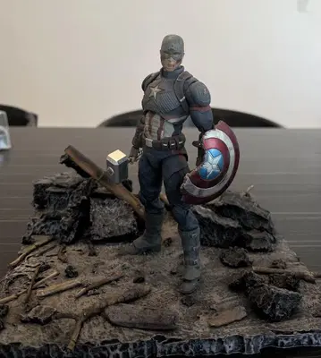 mafex 캡틴 아메리카