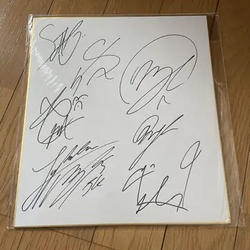 [ 오늘 한정 가격 ] BTS 사인 색지