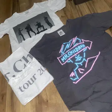 MR. CHILDREN 티셔츠 3종 세트